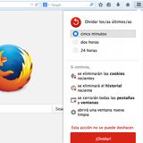 Configurar Olvidar en Mozilla Firefox